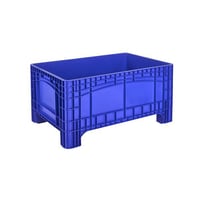 Grote bak inhoud = 354 l, 4 voeten blauw