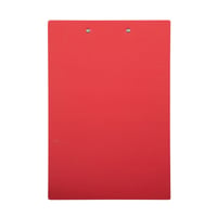 Klembord MAULbalance A4 staand versterkt 3mm karton rood