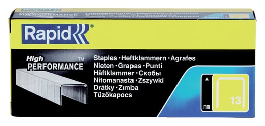 Nieten Rapid 13/10 gegalvaniseerd strong 5000 stuks