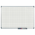 Geruit wandbord, wit raster 10x10 / 50x50 mm b x h = 900x600 mm