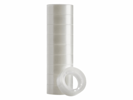 Plakband Quantore 15mmx10m transparant