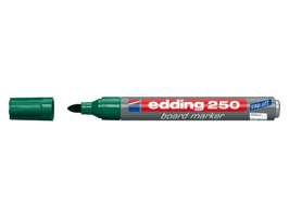 Viltstift edding 250 whiteboard rond 1.5-3mm groen