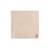Servet gerecycled/ongebleekt 20x20cm ¼ vouw double point