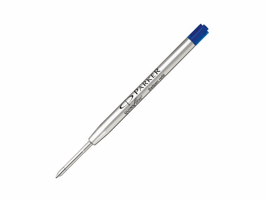 Parker QuinkFlow balpen navulling, middelgrote punt, blauw