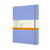 Notitieboek Moleskine XL 190x250mm lijn hard cover hydrangea blue