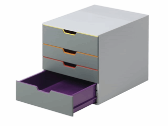 LADENBOX DURABLE 4 LADEN VARICOLOR artikel afbeelding