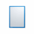 Magnetische infohoes A4, b x h = 225x312 mm frame blauw, VE = 10 stuks