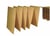 Eindloos karton 150x150mm geplooid, bruin, BC-Golf 7mm [Pallet]