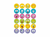 ETIKET HERMA 6818 SMILES GLIMMER FOLIE artikel afbeelding