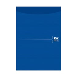 Schrijfblok Oxford A4 50v blanco blauw