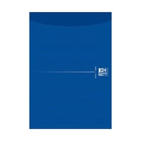 Schrijfblok Oxford A4 50v blanco blauw