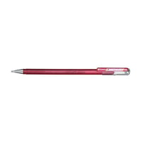 Rolschrijver Pentel glitter roze/pk12