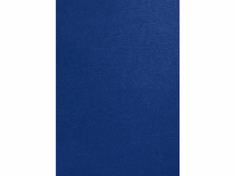 VOORBLAD GBC A4 KARTON LEDERLOOK 250GR KONINGSBL artikel afbeelding