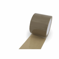 Zelfklevend plakband polypropyleen bruin, VE = 24 rollen