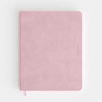 Notitieboek de KEMPEN Brut 171x220mm lijn 192 pagina's 90gr roze