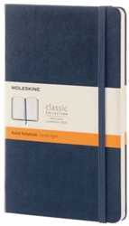 NOTITIEBOEK MOLESKINE LARGE LIJN SAFFIERBLAUW artikel afbeelding