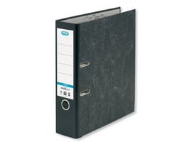Elba Smart Ordner, A4, Rugbreedte 80 mm, Karton, Zwart
