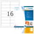Etiket HERMA 10780 97x33.8mm wit 1280 stuks