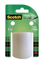 Plakband Scotch Magic 819 19mmx25m onzichtbaar