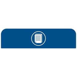 Informatiebord Configure™ voor bakken van 125 liter