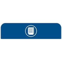 Informatiebord Configure™ voor bakken van 125 liter