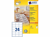 ETIKET AVERY ZWECK 3658 64.6X33.8MM 2400ST artikel afbeelding