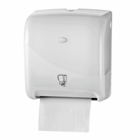 Euro matic Pearl white handdoekautomaat Tear & Go voor Euro Matic handdoekrollen - Euro 431107