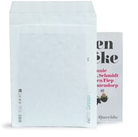 Papier gevoerde verzendenvelop AirPro Green, binnenmaat 270x360mm, type H18.