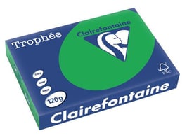 Clairefontaine Trophée Papier, A4, 120 g/m², Biljartgroen (pak 250 vel)