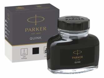 VULPENINKT PARKER QUINK 57ML PERMANENT ZWART artikel afbeelding