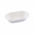 Suikerriet fritesbakje ovaal 179x109x43mm, kleur wit artikel afbeelding
