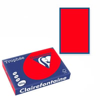 Clairefontaine Multifunctioneel Papier A4, 120 g/m², Rood (pak 250 vel)