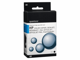 Inktcartridge Quantore alternatief tbv HP 51645A 45 zwart
