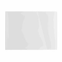 Designbord van glas, magnetisch b x h = 800x600 mm kleur briljant wit