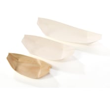 Bootje hout (FSC®), 140 x 77 mm