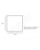 Servet gerecycled/ongebleekt 20x20cm ¼ vouw double point