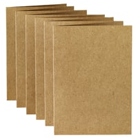 Correspondentiekaart Papicolor dubbel 105x148mm Bruin