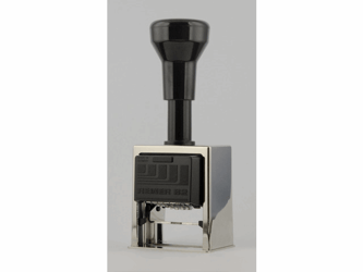 NUMEROTEUR REINER B2 13043 METAAL 6 RADEER 5.5MM artikel afbeelding