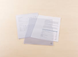 Insteekmap L-model Oxford A4 PVC 140µ glashelder 100 stuks