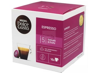Koffiecup Dolce Gusto espresso/pk16