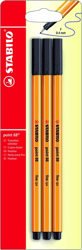 FINELINER STABILO POINT 88 ZWART artikel afbeelding
