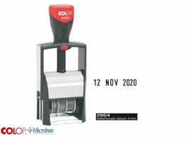 Datumstempel Colop 2100 Classic 4mm kussen zwart