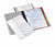 Organisatiemap Durable Divisoflex A4 blauw