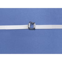 Professionele omsnoeringsset spanapparaat, bandhaspel verrijdbaar, metalen klemmen gefosfateerd polyester-compositieband, breedte 16 mm