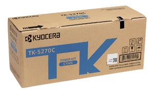 KYOCERA TK 5270 Toner, Single Pack, Cyaan