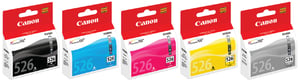 Canon Inktcartridge 526 Single Pack 4544B001 grijs