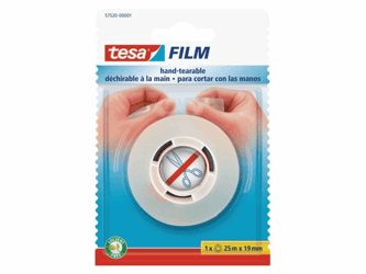PLAKBAND TESA 57520 19MMX25M ZONDER SCHAAR TR artikel afbeelding