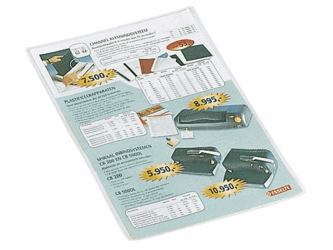 Esselte Insteekmap U-model A4, 0,11 mm PP (doos 100 stuks) artikel afbeelding