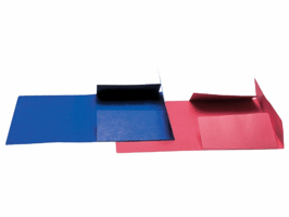 Esselte Stofklepmap A4, blauw (pak 50 stuks)