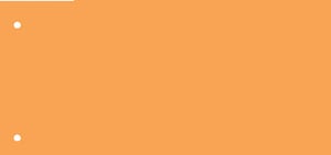 Scheidingsstrook Qbasic 225x120mm 50 vel oranje